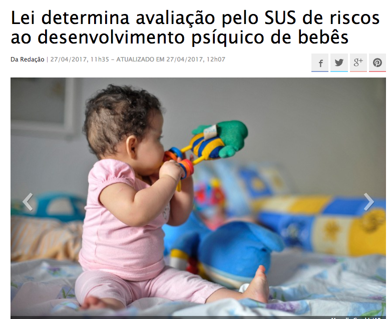 Campaña contra la obligación legal de realizar cribado de problemas psíquicos y del desarrollo en todos los niños brasileños